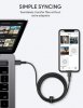 AUKEY CB-CL03 kabel Lightning - USB-C 2m MFi Apple USB-PD nylonowy oplot czarny